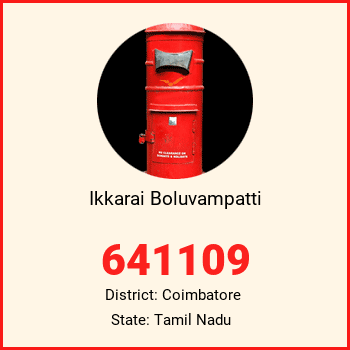Ikkarai Boluvampatti pin code, district Coimbatore in Tamil Nadu