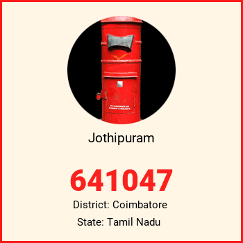 Jothipuram pin code, district Coimbatore in Tamil Nadu