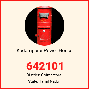 Kadamparai Power House pin code, district Coimbatore in Tamil Nadu