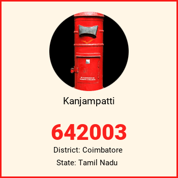 Kanjampatti pin code, district Coimbatore in Tamil Nadu