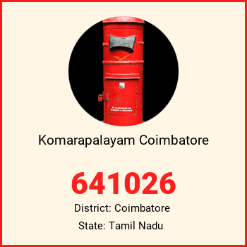 Komarapalayam Coimbatore pin code, district Coimbatore in Tamil Nadu