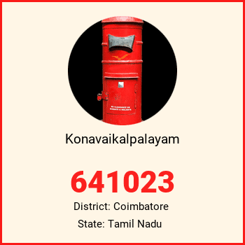 Konavaikalpalayam pin code, district Coimbatore in Tamil Nadu