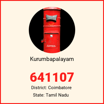 Kurumbapalayam pin code, district Coimbatore in Tamil Nadu