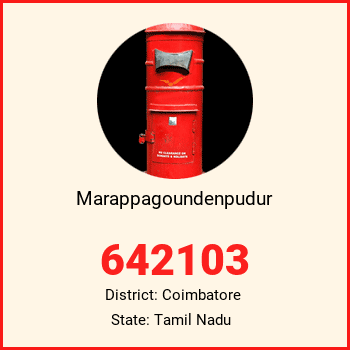 Marappagoundenpudur pin code, district Coimbatore in Tamil Nadu