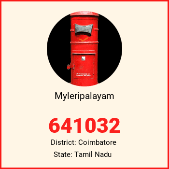 Myleripalayam pin code, district Coimbatore in Tamil Nadu