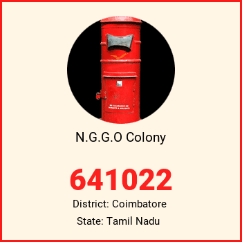 N.G.G.O Colony pin code, district Coimbatore in Tamil Nadu
