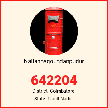 Nallannagoundanpudur pin code, district Coimbatore in Tamil Nadu