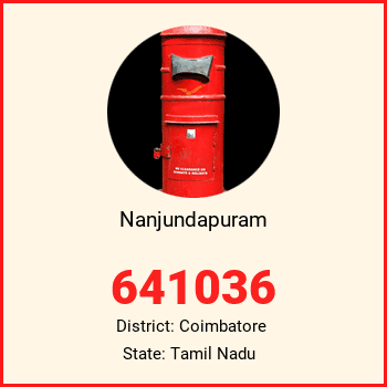 Nanjundapuram pin code, district Coimbatore in Tamil Nadu