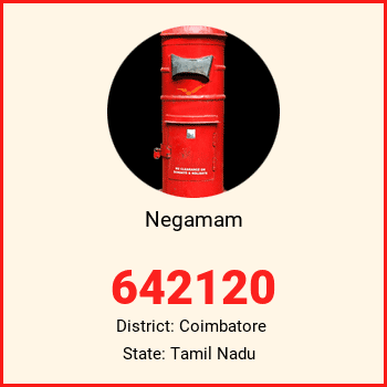 Negamam pin code, district Coimbatore in Tamil Nadu