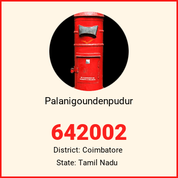 Palanigoundenpudur pin code, district Coimbatore in Tamil Nadu