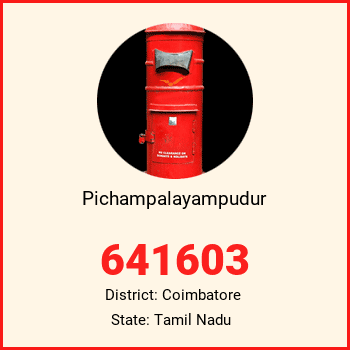 Pichampalayampudur pin code, district Coimbatore in Tamil Nadu