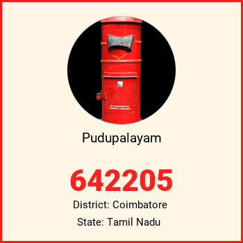 Pudupalayam pin code, district Coimbatore in Tamil Nadu