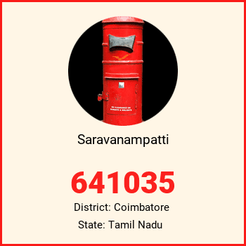 Saravanampatti pin code, district Coimbatore in Tamil Nadu