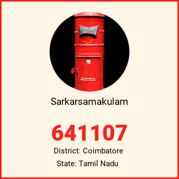 Sarkarsamakulam pin code, district Coimbatore in Tamil Nadu