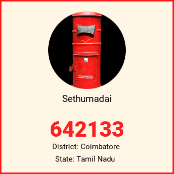 Sethumadai pin code, district Coimbatore in Tamil Nadu