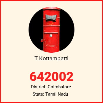 T.Kottampatti pin code, district Coimbatore in Tamil Nadu