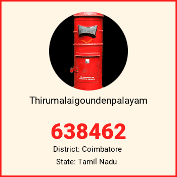 Thirumalaigoundenpalayam pin code, district Coimbatore in Tamil Nadu