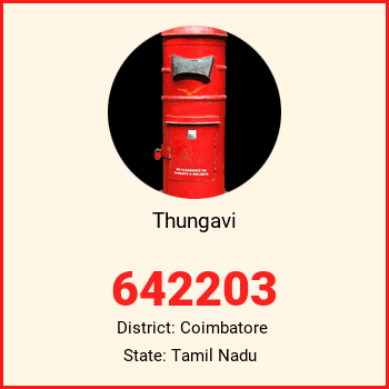 Thungavi pin code, district Coimbatore in Tamil Nadu