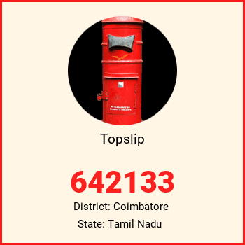 Topslip pin code, district Coimbatore in Tamil Nadu