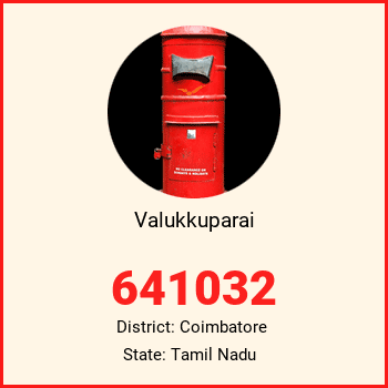 Valukkuparai pin code, district Coimbatore in Tamil Nadu