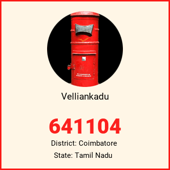Velliankadu pin code, district Coimbatore in Tamil Nadu