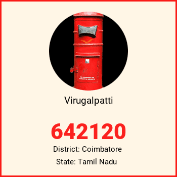 Virugalpatti pin code, district Coimbatore in Tamil Nadu