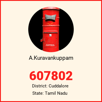 A.Kuravankuppam pin code, district Cuddalore in Tamil Nadu