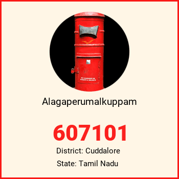 Alagaperumalkuppam pin code, district Cuddalore in Tamil Nadu