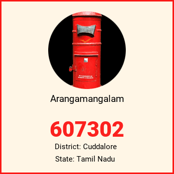 Arangamangalam pin code, district Cuddalore in Tamil Nadu