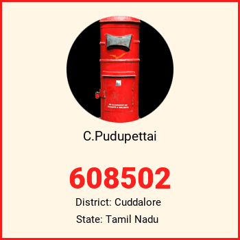 C.Pudupettai pin code, district Cuddalore in Tamil Nadu