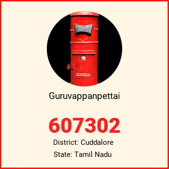 Guruvappanpettai pin code, district Cuddalore in Tamil Nadu