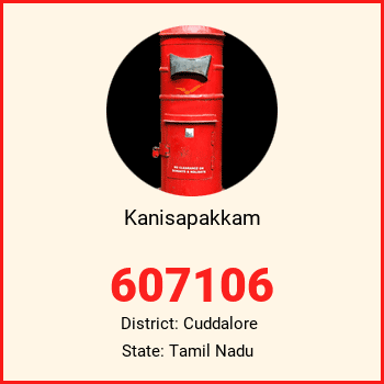 Kanisapakkam pin code, district Cuddalore in Tamil Nadu