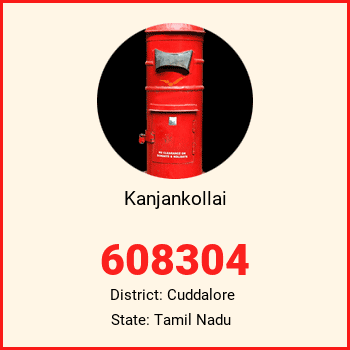 Kanjankollai pin code, district Cuddalore in Tamil Nadu