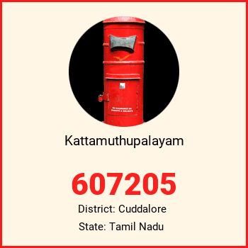 Kattamuthupalayam pin code, district Cuddalore in Tamil Nadu