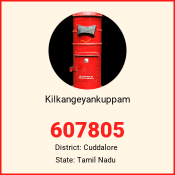 Kilkangeyankuppam pin code, district Cuddalore in Tamil Nadu