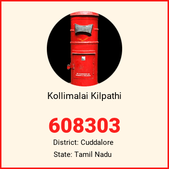 Kollimalai Kilpathi pin code, district Cuddalore in Tamil Nadu