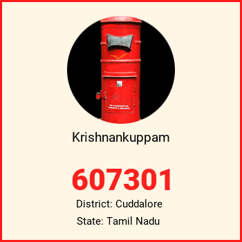 Krishnankuppam pin code, district Cuddalore in Tamil Nadu