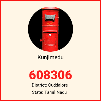 Kunjimedu pin code, district Cuddalore in Tamil Nadu