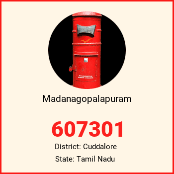 Madanagopalapuram pin code, district Cuddalore in Tamil Nadu