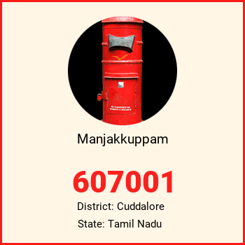 Manjakkuppam pin code, district Cuddalore in Tamil Nadu
