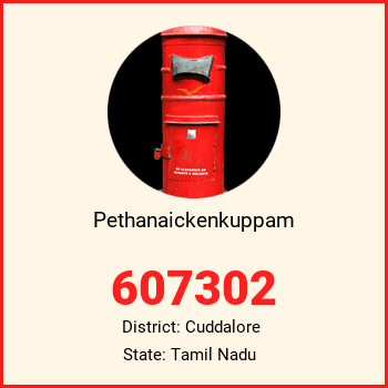 Pethanaickenkuppam pin code, district Cuddalore in Tamil Nadu