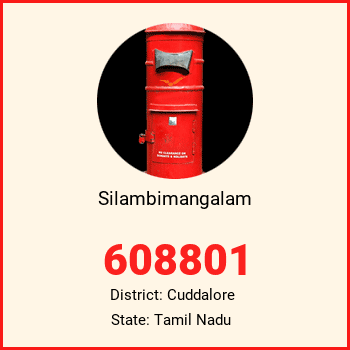 Silambimangalam pin code, district Cuddalore in Tamil Nadu