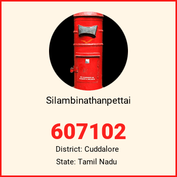 Silambinathanpettai pin code, district Cuddalore in Tamil Nadu