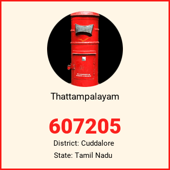 Thattampalayam pin code, district Cuddalore in Tamil Nadu
