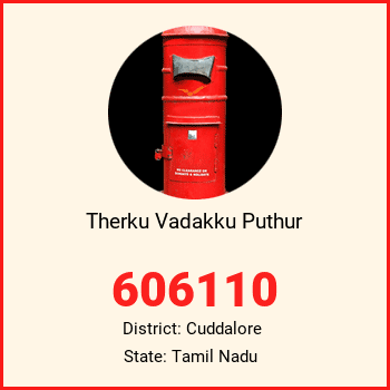 Therku Vadakku Puthur pin code, district Cuddalore in Tamil Nadu