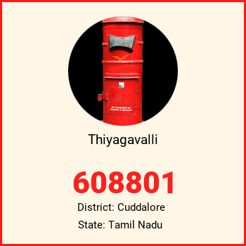 Thiyagavalli pin code, district Cuddalore in Tamil Nadu