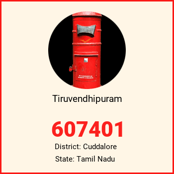 Tiruvendhipuram pin code, district Cuddalore in Tamil Nadu