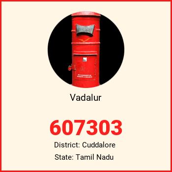 Vadalur pin code, district Cuddalore in Tamil Nadu