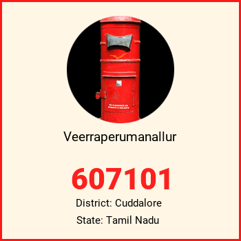 Veerraperumanallur pin code, district Cuddalore in Tamil Nadu