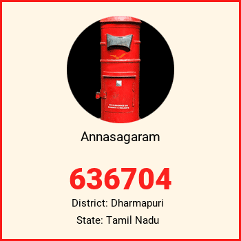 Annasagaram pin code, district Dharmapuri in Tamil Nadu